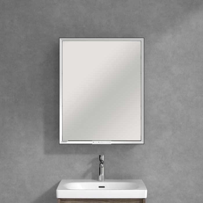 Villeroy & Boch My View+ Aufputz-Spiegelschrank 60 x 75 cm, Anschlag rechts
