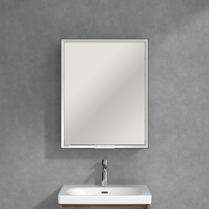 Villeroy & Boch My View+ Aufputz-Spiegelschrank 60 x 75 cm, Anschlag rechts