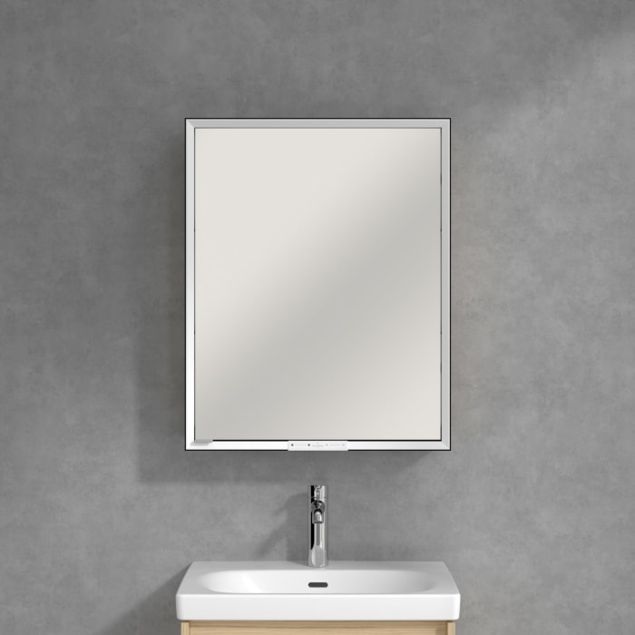 Villeroy & Boch My View+ Aufputz-Spiegelschrank 60 x 75 cm, Anschlag rechts