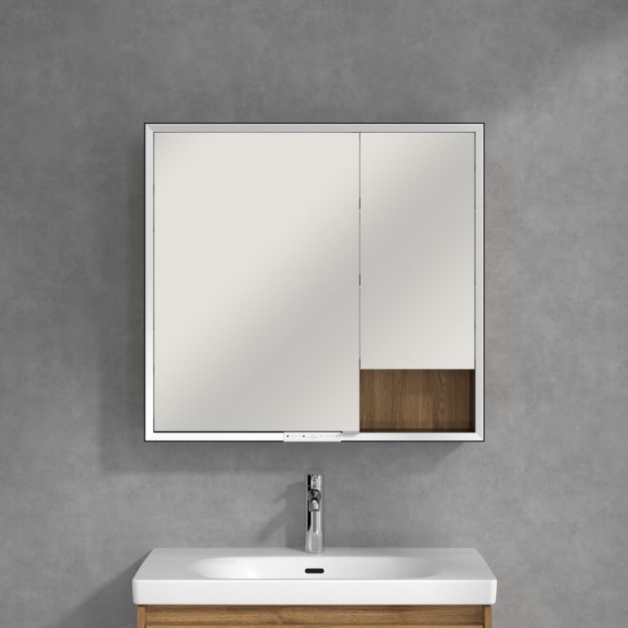 Villeroy & Boch My View+ Aufputz-Spiegelschrank 80 x 75 cm