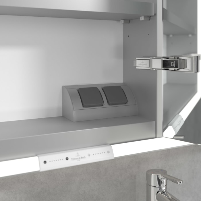 Villeroy & Boch My View+ Aufputz-Spiegelschrank 120 x 75 cm