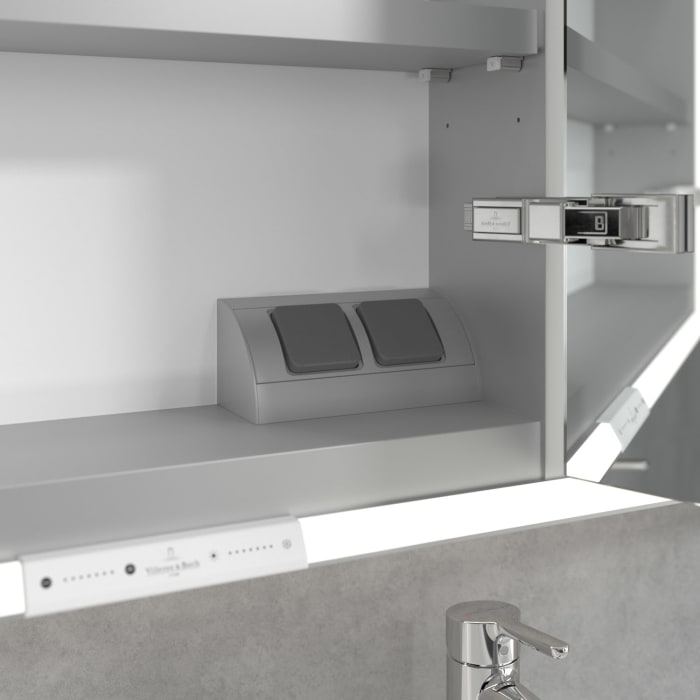 Villeroy & Boch My View+ Aufputz-Spiegelschrank 130 x 75 cm