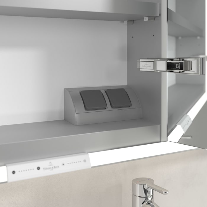 Villeroy & Boch My View+ Aufputz-Spiegelschrank 130 x 75 cm