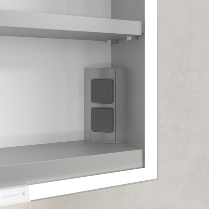 Villeroy & Boch My View+ Aufputz-Spiegelschrank 60 x 75 cm, Anschlag links