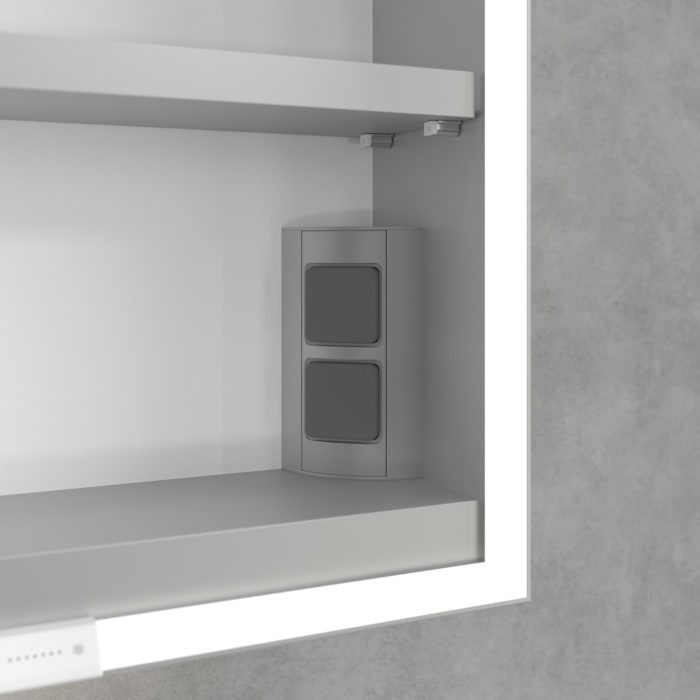 Villeroy & Boch My View+ Aufputz-Spiegelschrank 60 x 75 cm, Anschlag links