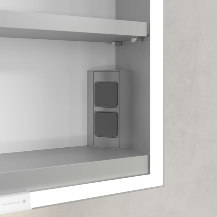 Villeroy & Boch My View+ Aufputz-Spiegelschrank 60 x 75 cm, Anschlag links