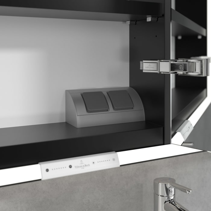 Villeroy & Boch My View+ Aufputz-Spiegelschrank 120 x 75 cm