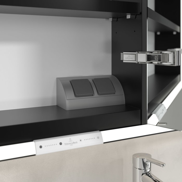 Villeroy & Boch My View+ Aufputz-Spiegelschrank 140 x 75 cm