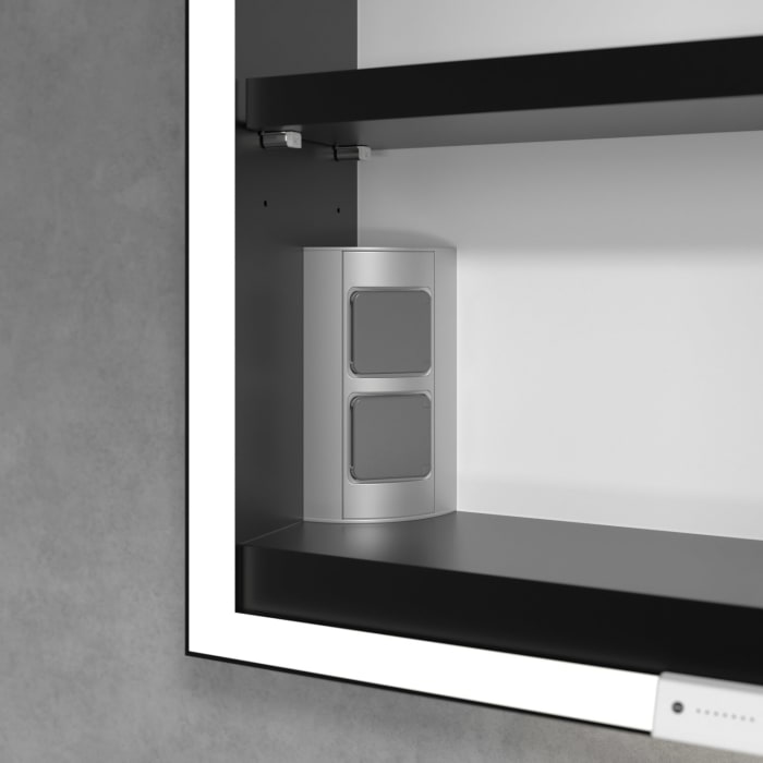 Villeroy & Boch My View+ Aufputz-Spiegelschrank 60 x 75 cm, Anschlag rechts