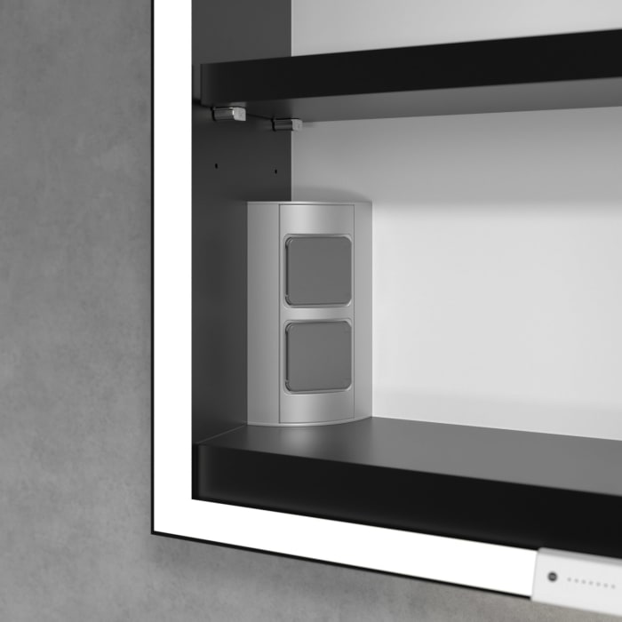 Villeroy & Boch My View+ Aufputz-Spiegelschrank 60 x 75 cm, Anschlag rechts