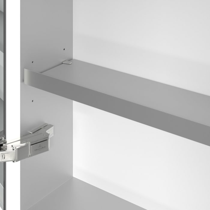 Villeroy & Boch My View+ Aufputz-Spiegelschrank 60 x 75 cm, Anschlag links