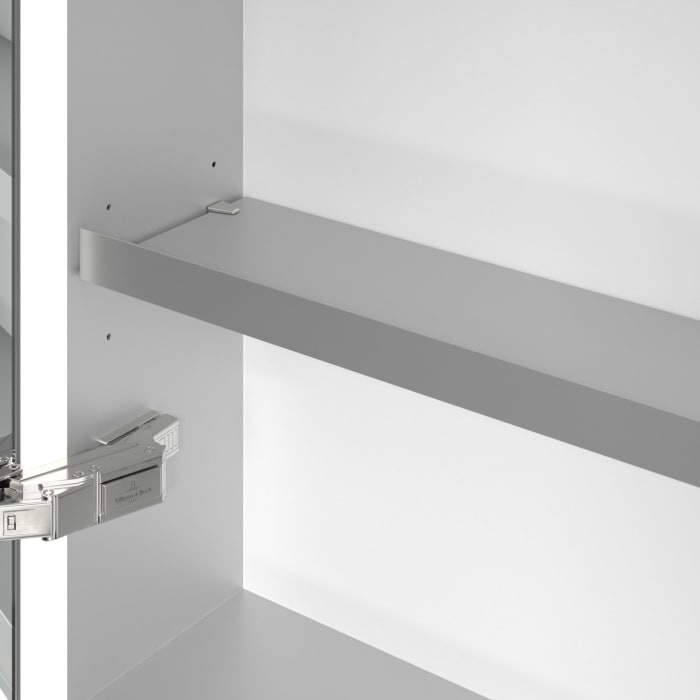 Villeroy & Boch My View+ Aufputz-Spiegelschrank 60 x 75 cm, Anschlag links