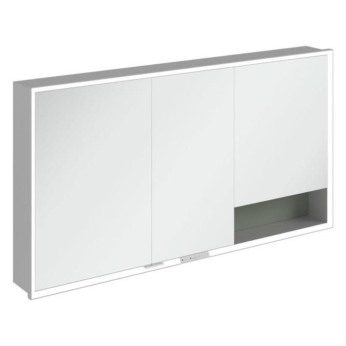 Villeroy & Boch My View+ Einbau-Spiegelschrank 140 x 75 cm