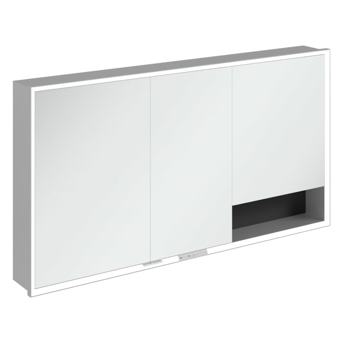 Villeroy & Boch My View+ Einbau-Spiegelschrank 140 x 75 cm