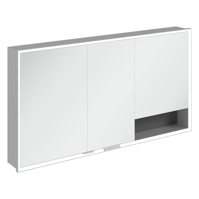Villeroy & Boch My View+ Einbau-Spiegelschrank 140 x 75 cm