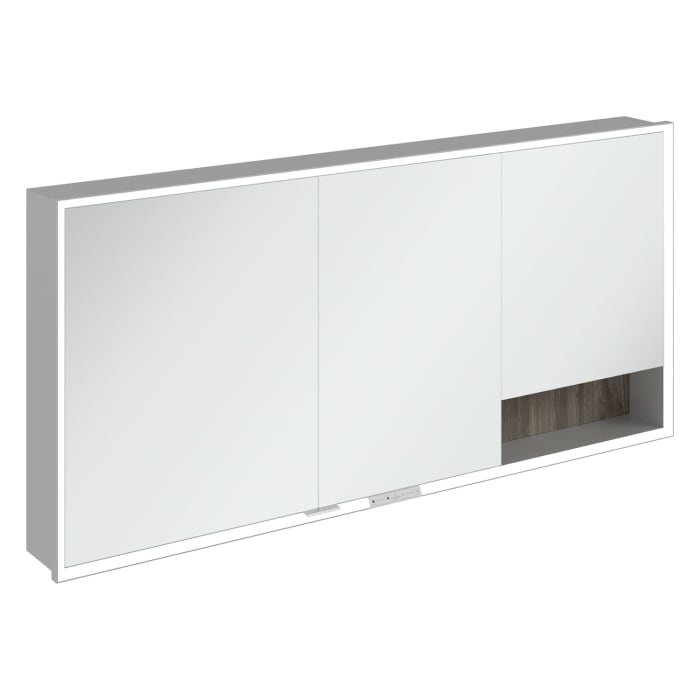 Villeroy & Boch My View+ Einbau-Spiegelschrank 160 x 75 cm