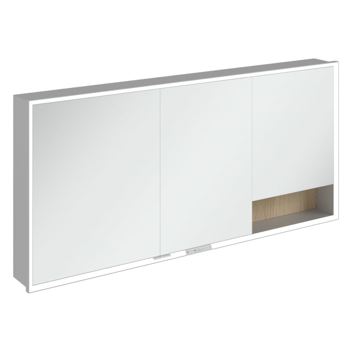 Villeroy & Boch My View+ Einbau-Spiegelschrank 160 x 75 cm
