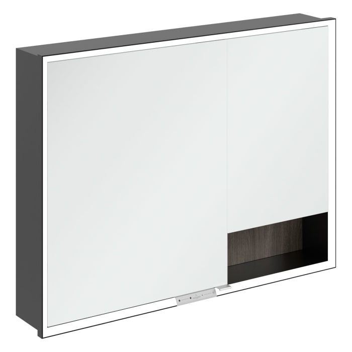 Villeroy & Boch My View+ Einbau-Spiegelschrank 100 x 75 cm