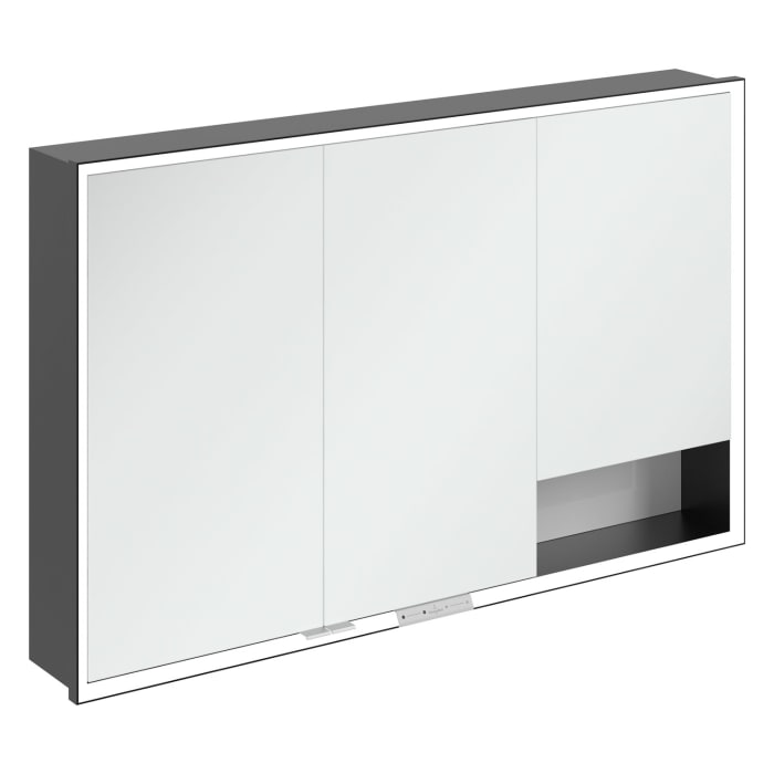 Villeroy & Boch My View+ Einbau-Spiegelschrank 120 x 75 cm