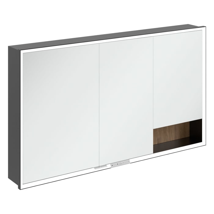 Villeroy & Boch My View+ Einbau-Spiegelschrank 130 x 75 cm