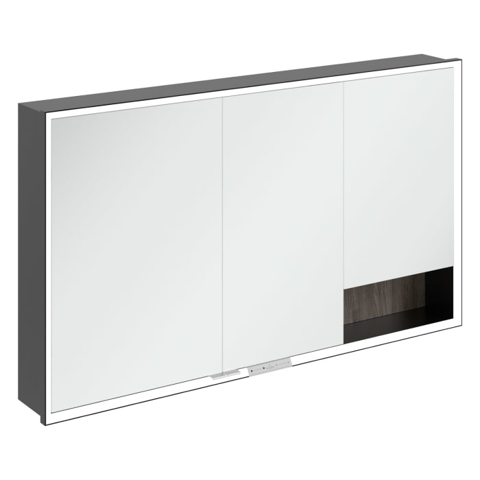 Villeroy & Boch My View+ Einbau-Spiegelschrank 130 x 75 cm