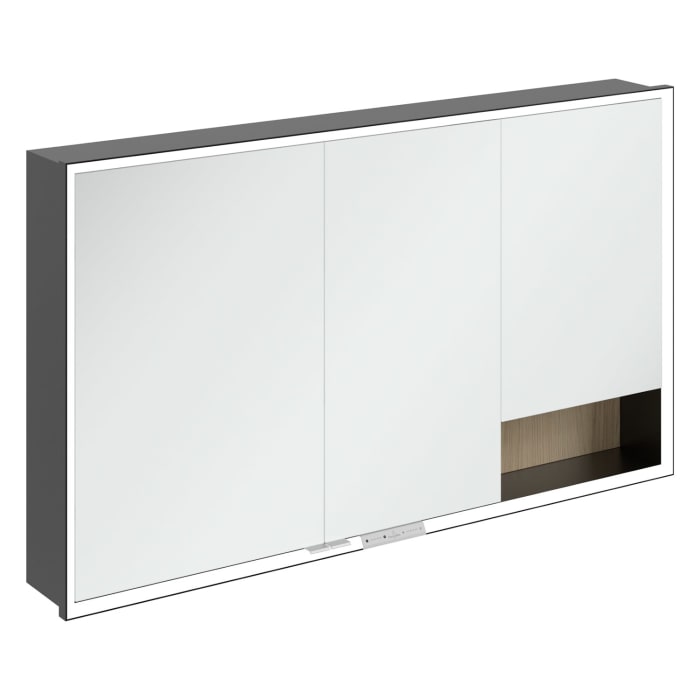 Villeroy & Boch My View+ Einbau-Spiegelschrank 130 x 75 cm