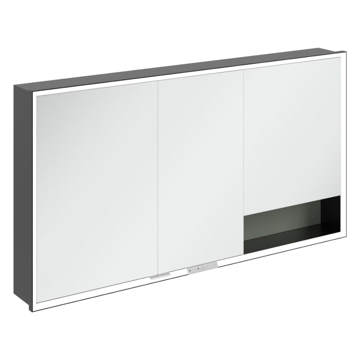 Villeroy & Boch My View+ Einbau-Spiegelschrank 140 x 75 cm