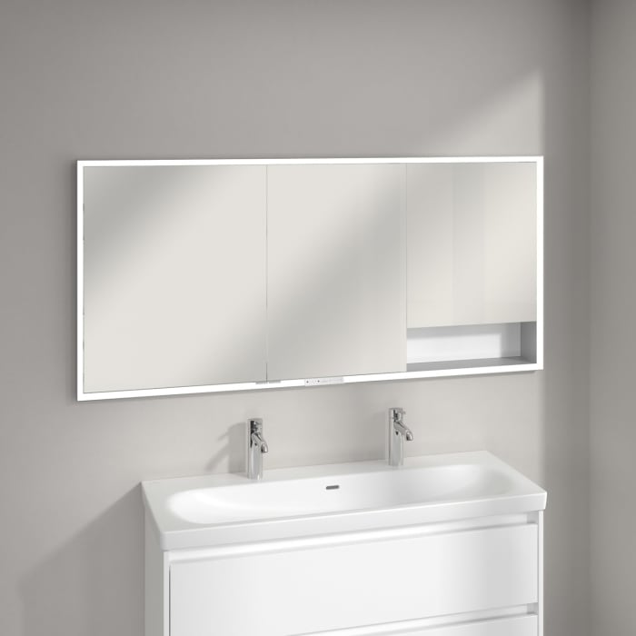 Villeroy & Boch My View+ Einbau-Spiegelschrank 160 x 75 cm
