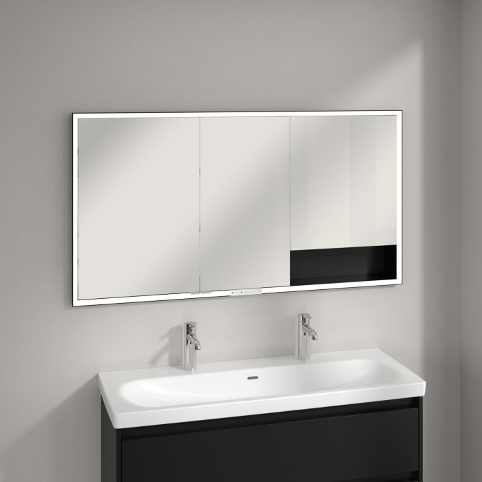 Villeroy & Boch My View+ Einbau-Spiegelschrank 140 x 75 cm