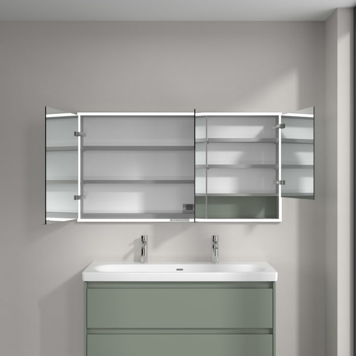 Villeroy & Boch My View+ Einbau-Spiegelschrank 140 x 75 cm