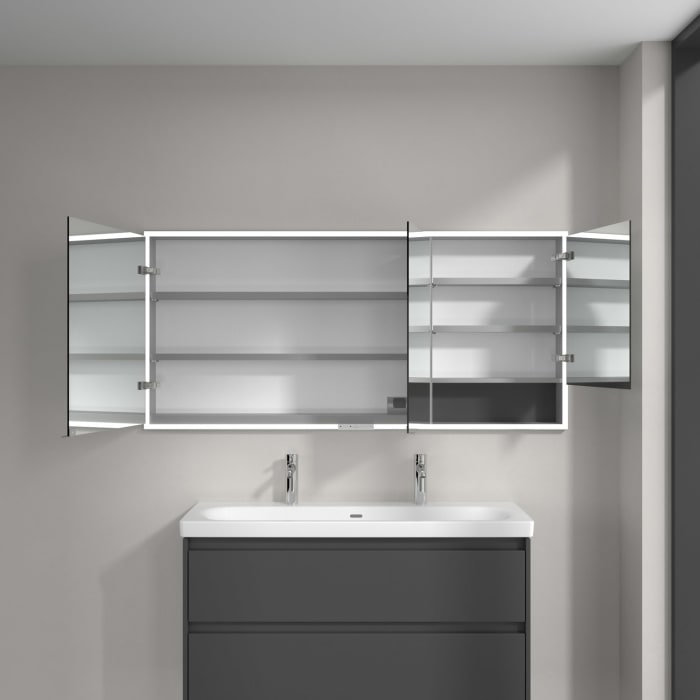 Villeroy & Boch My View+ Einbau-Spiegelschrank 160 x 75 cm