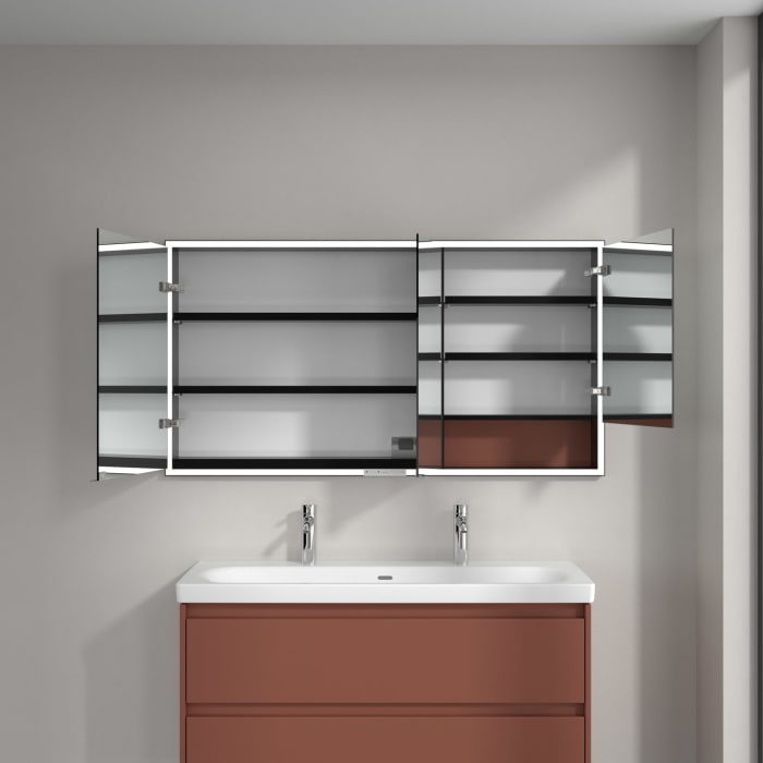 Villeroy & Boch My View+ Einbau-Spiegelschrank 140 x 75 cm