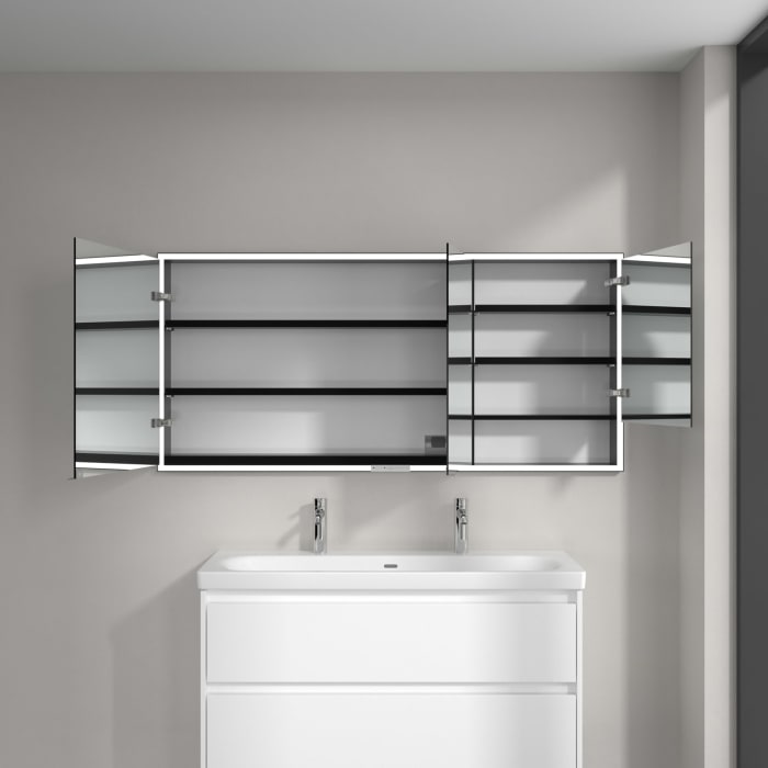 Villeroy & Boch My View+ Einbau-Spiegelschrank 160 x 75 cm