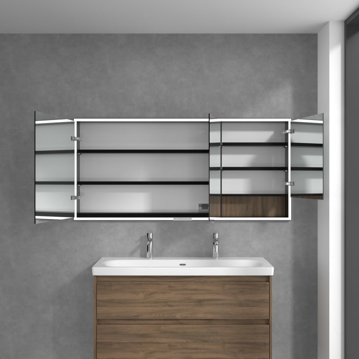 Villeroy & Boch My View+ Einbau-Spiegelschrank 160 x 75 cm