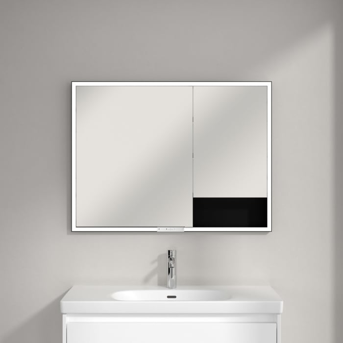 Villeroy & Boch My View+ Einbau-Spiegelschrank 100 x 75 cm