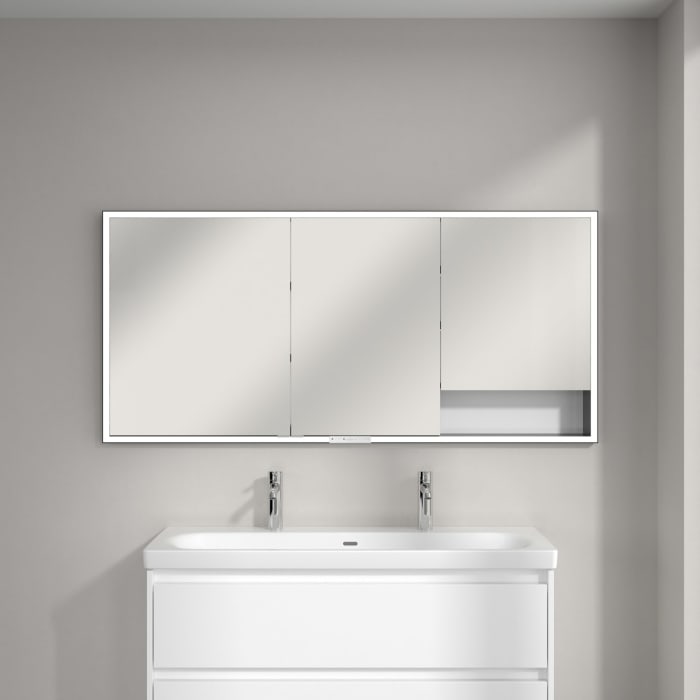 Villeroy & Boch My View+ Einbau-Spiegelschrank 160 x 75 cm