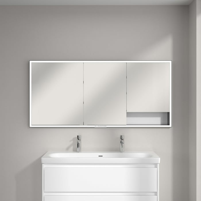 Villeroy & Boch My View+ Einbau-Spiegelschrank 160 x 75 cm