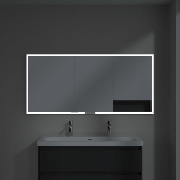 Villeroy & Boch My View+ Einbau-Spiegelschrank 160 x 75 cm