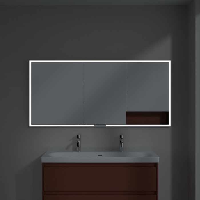 Villeroy & Boch My View+ Einbau-Spiegelschrank 160 x 75 cm