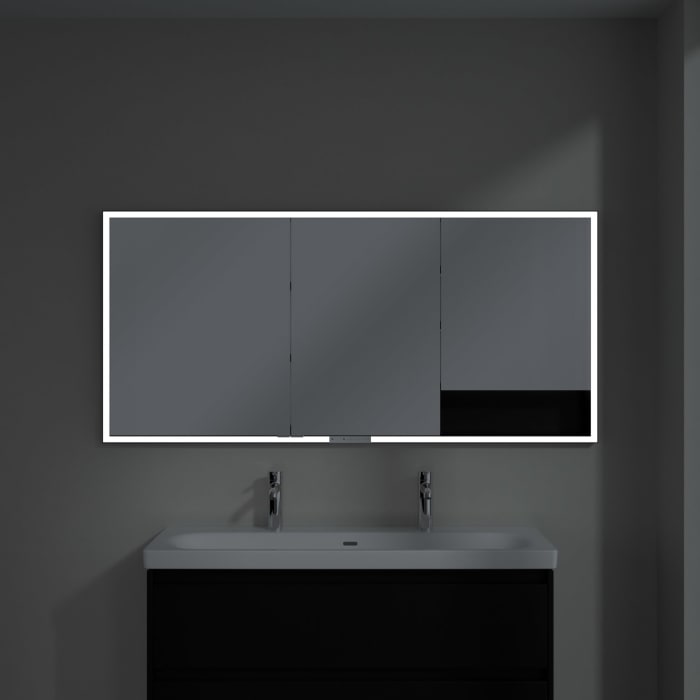 Villeroy & Boch My View+ Einbau-Spiegelschrank 160 x 75 cm