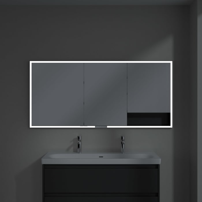 Villeroy & Boch My View+ Einbau-Spiegelschrank 160 x 75 cm