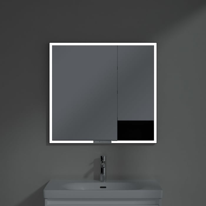 Villeroy & Boch My View+ Einbau-Spiegelschrank 80 x 75 cm