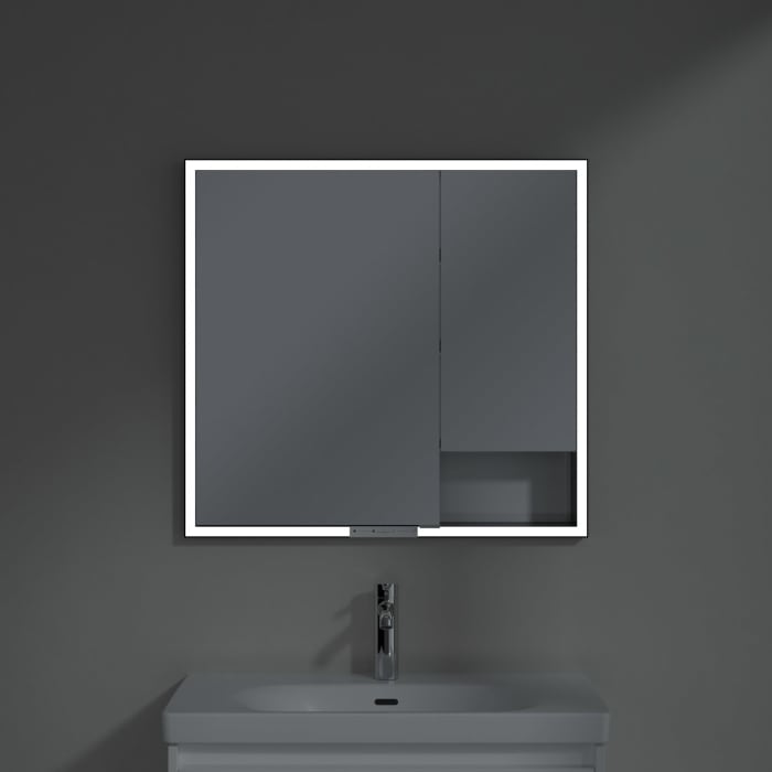 Villeroy & Boch My View+ Einbau-Spiegelschrank 80 x 75 cm