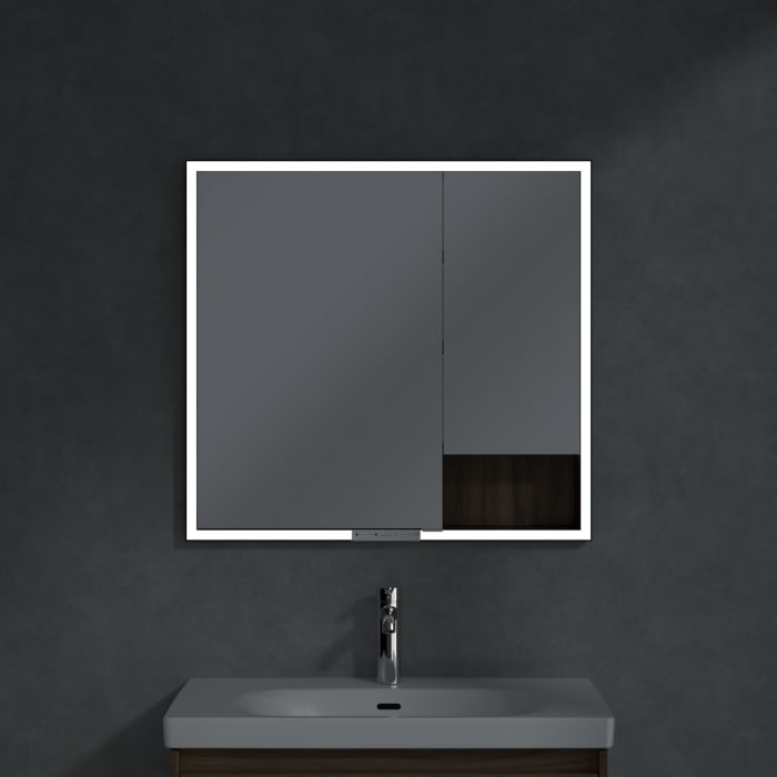 Villeroy & Boch My View+ Einbau-Spiegelschrank 80 x 75 cm