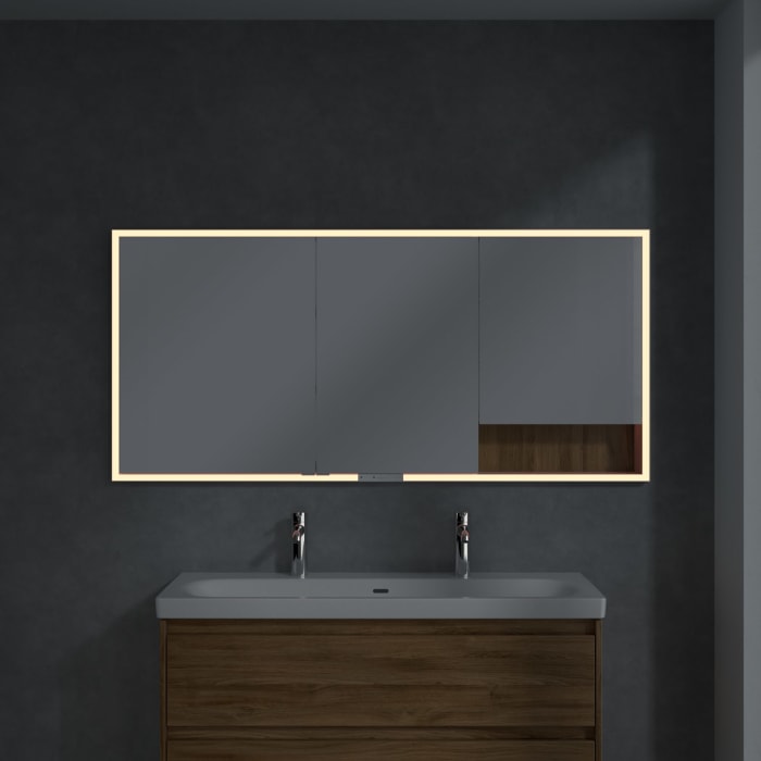 Villeroy & Boch My View+ Einbau-Spiegelschrank 160 x 75 cm