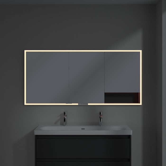 Villeroy & Boch My View+ Einbau-Spiegelschrank 160 x 75 cm