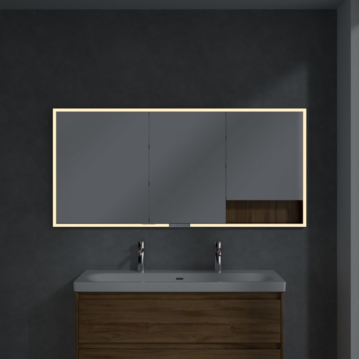 Villeroy & Boch My View+ Einbau-Spiegelschrank 160 x 75 cm