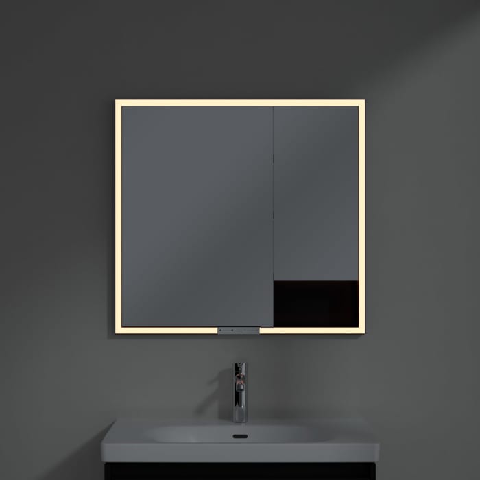 Villeroy & Boch My View+ Einbau-Spiegelschrank 80 x 75 cm