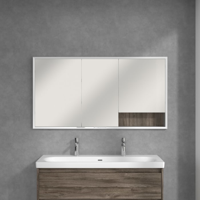 Villeroy & Boch My View+ Einbau-Spiegelschrank 140 x 75 cm