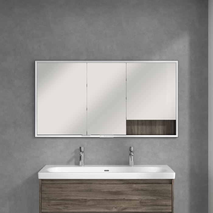 Villeroy & Boch My View+ Einbau-Spiegelschrank 140 x 75 cm